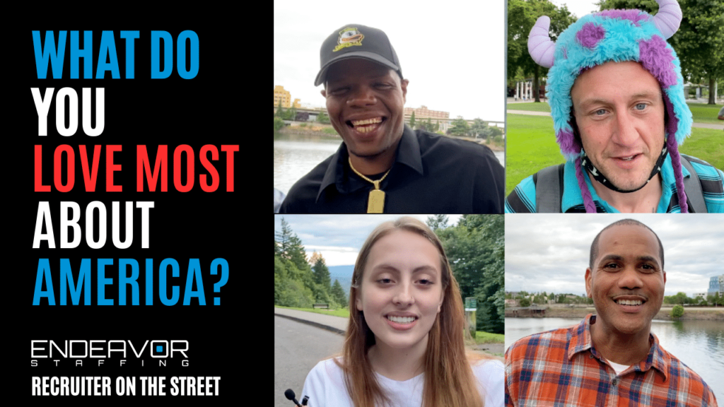 Asking Random people what do you love most about America